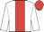 White, red stripe, red cap