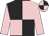 Black and pink quartered, pink sleeves, quartered cap