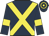 Dark Blue, Yellow cross belts and armlets, Hooped cap