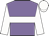 Mauve, white hoop, white sleeves & cap
