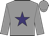 grey, purple star, grey armbands on purple star, grey cap
