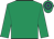 emerald green, purple hoops on cap