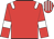 Red, white epaulets and armlets, striped cap