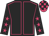 Black body, rose seams, black arms, rose stars, rose cap, black checked