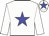 White body, big-blue star, white arms, white cap, big-blue star