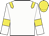 White body, yellow epaulettes, white arms, yellow armlets, yellow cap