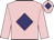 Pink, purple diamond and diamond on cap