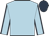Light blue, dark blue seams on sleeves, dark blue cap