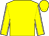 Yellow body, yellow arms, white seams, yellow cap