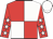 Red and white (quartered), red sleeves, white stars and cap