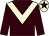 Brown body, beige chevron, brown arms, beige cap, brown star