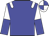 Blue, white epaulets, white and blue halved sleeves, quartered cap