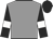 Grey, Black sleeves, White armlets, Black cap
