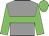 grey, green hoop, green sleeves and cap
