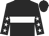 Black, white hoop, black sleeves, white stars