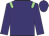 Purple, light green epaulets