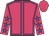 Rose body, big-blue seams, rose arms, big-blue stars, rose cap