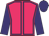 Rose body, purple seams, purple arms, purple cap