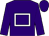 purple, white hollow box
