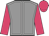 Grey body, white seams, rose arms, rose cap