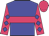 Big-blue body, rose hoop, rose arms, big-blue diamonds, rose cap