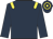 Dark Blue, Yellow epaulettes, Hooped cap