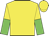 yellow, yellow and green halved sleeves