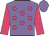 Mauve body, rose spots, rose arms, mauve cap