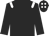 Black body, white epaulettes, black arms, black cap, white spots
