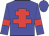 blue, red cross of lorraine, red armlets