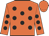 Orange, black spots, Orange cap
