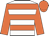 White and Orange hoops, Orange sleeves and cap