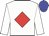 White, red diamond, Blue cap