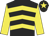 Black & yellow chevrons, yellow sleeves, yellow star on cap