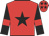 Red, black star, black sleeves, red armlets, red cap, black stars