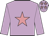 Lilac, shocking pink star, lilac cap, shocking pink stars