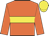 Orange, Yellow hoop and cap