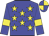 blue, yellow stars, blue sleeves, yellow armlets, blue and yellow quartered cap