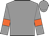 grey, orange armlets