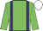 Green body, purple braces, green arms, white cap