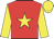 Red, yellow star, sleeves and cap