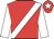 Red, white sash & sleeves, white star on cap