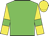 Big-green body, yellow arms, big-green armlets, yellow cap