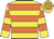 Luminous yellow and luminous orange hoops