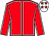 Red, white seams, white cap, red stars