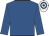Royal blue, white cap, royal blue hoops
