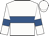 White, royal blue hoop and armlets