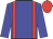 Blue, red braces and cap