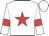 White, red star and armlets