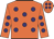 Orange, purple spots